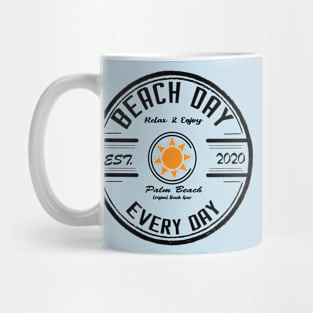 Beach Day Design Mug